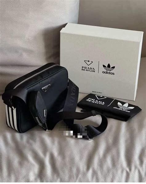 adidas prada belt bag|Prada x Adidas crossbody bag.